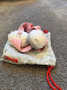 Alpine Kids White and Pink Safety Headphones